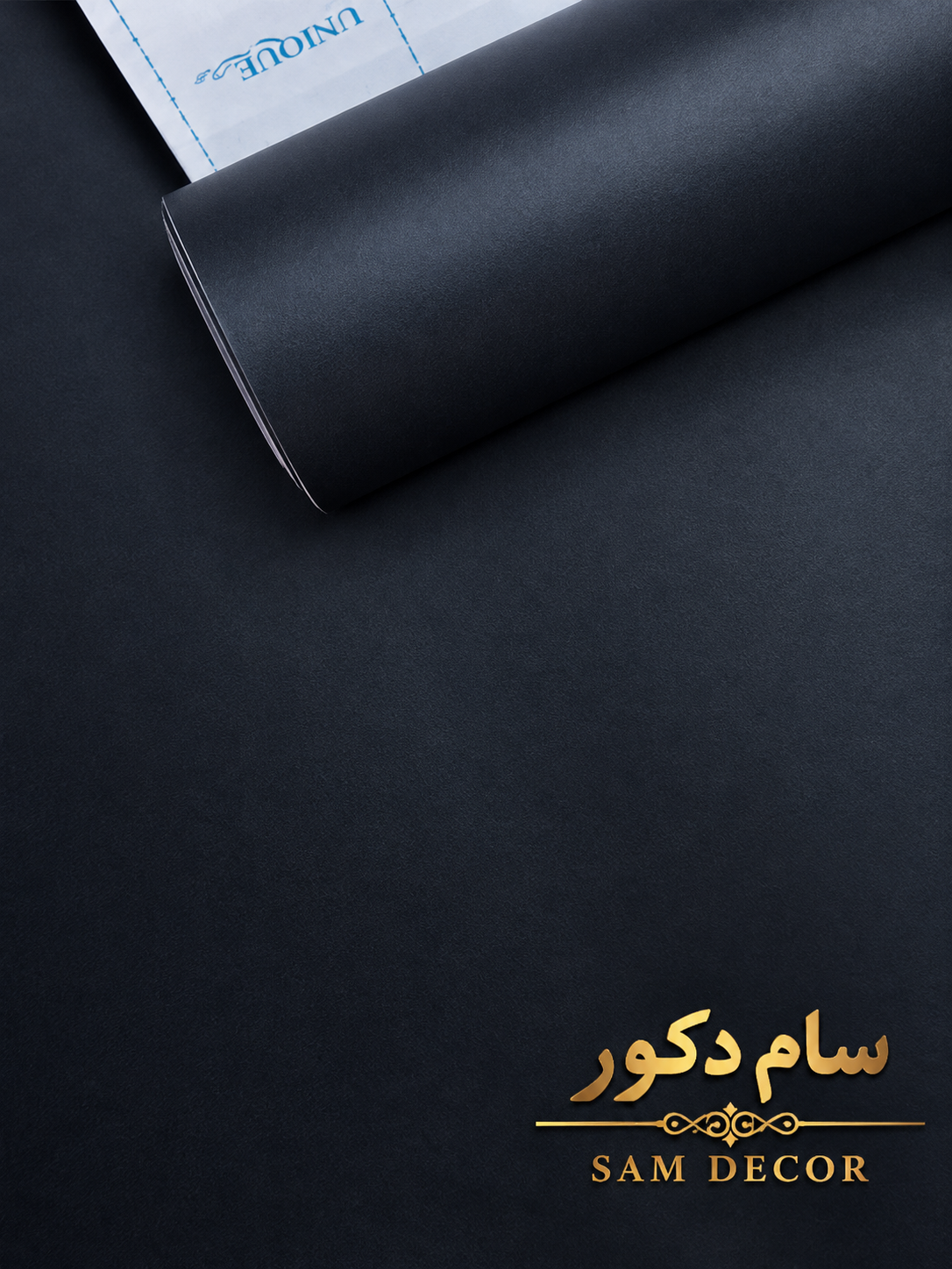 برچسب کابینت سوپر مات مشکی عرض 60 و 120